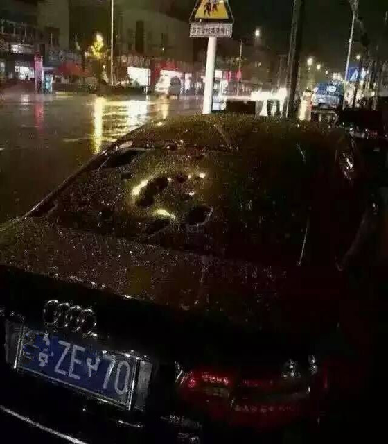 冰爆來襲，豪車遭殃，沒有停車棚怎么行？？？豪異遮陽,4000-121-696